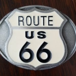 Route 66 Belt Buckle